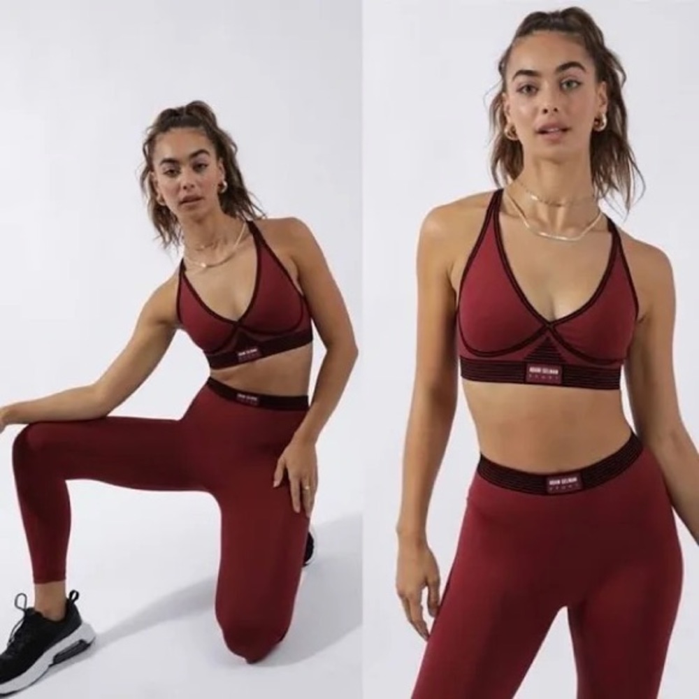 Adam Selman Sport - Berry Red Workout Set
